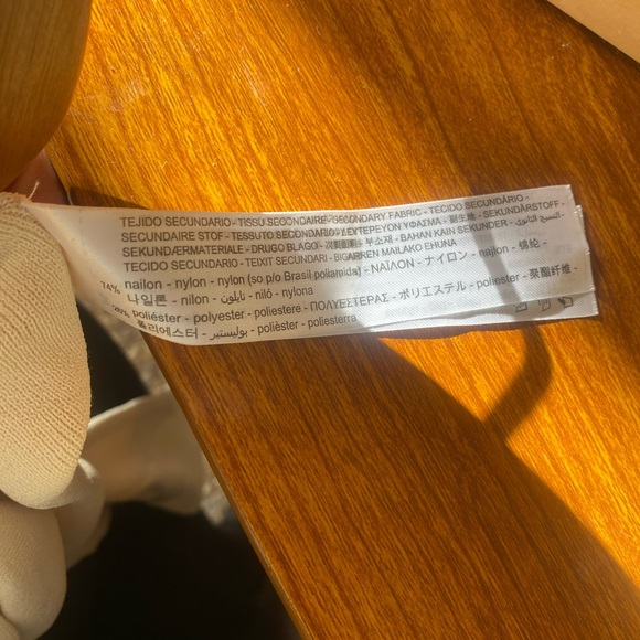 Zara Ecru Asymetrical Top - Picture 6 of 7